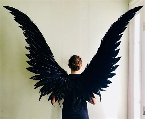 big angel wings for costume|extra large black angel wings.